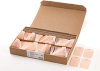 HERMA 6045 hanglabels prijse etiketten, klein (48 x 95 mm, karton, afgeschuinde hoeken) cadeaukaartjes/hangtags met cartonnes oogje, 1,000 papieren etiketten, bruin