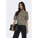 ONLY top met panterprint bruin