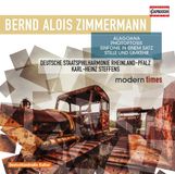 Alagoana/Sinfonie Capriccio Staatsphilharmonie Rheinland-Pfalz, Karl-Heinz Steffens - Zimmermann: Alagoana | Sinfonie In Einem Satz | Photoptosis | Stille Und Umkehr (CD)