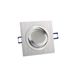 Unidirectionele Zarivy Kleine ovale Apus aluminium buitenlamp, E27 basis, wit