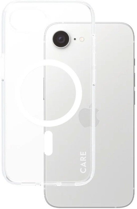 CARE by PanzerGlass Flagship Case - Transparant Urban Combat w. - Wit MagSafe iPhone 17e/16e