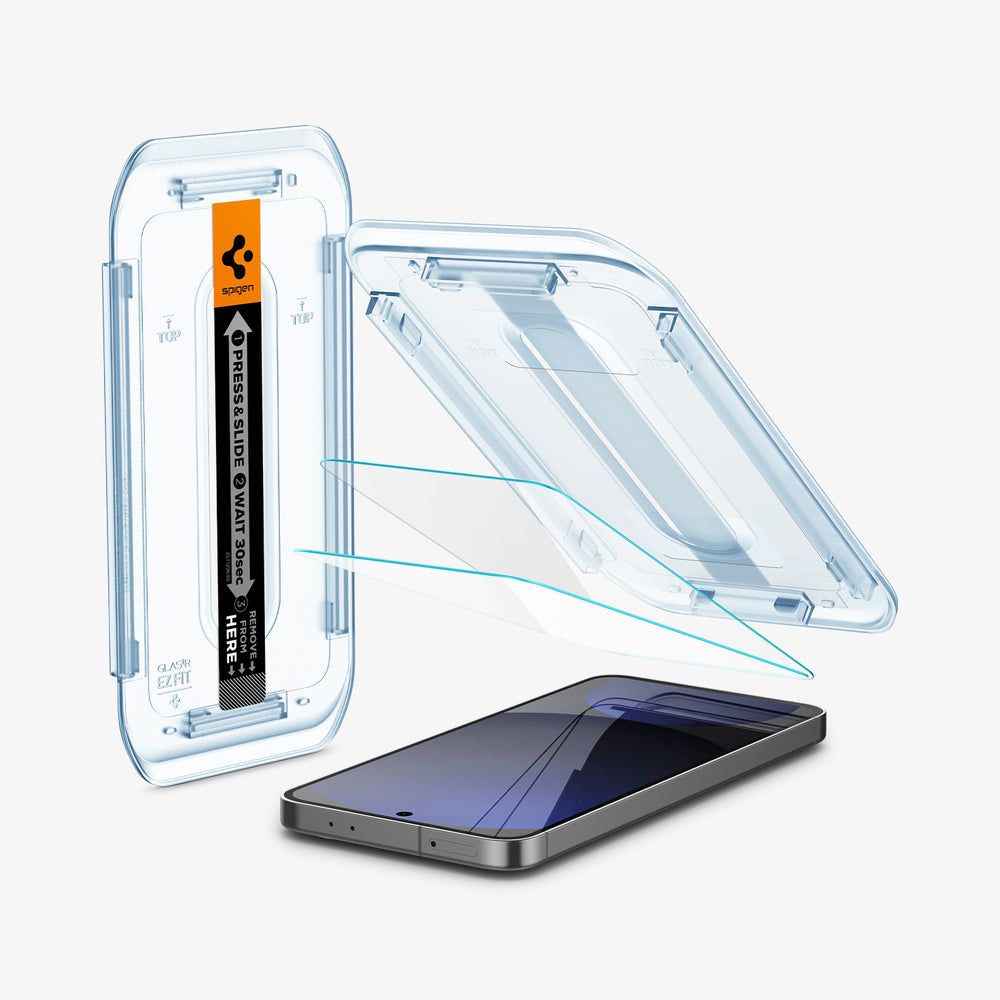 Spigen GLAS.tR EZ Fit Screen Protector for Samsung Galaxy S24 FE - Clear - 1 Pack
