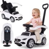 Sun Baby Loopauto Mercedes C-Class met voetsteun wit