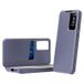 Samsung Étui à rabat Galaxy S26 Ultra Smart Clear View avec fente pour carte - Gris Violet