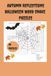 Autumn Reflections Halloween Word Snake Puzzles