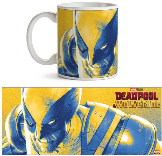 Semic Marvel Mok / Beker Deadpool & Wolverine Wolverine Cups & Mok / Bekers