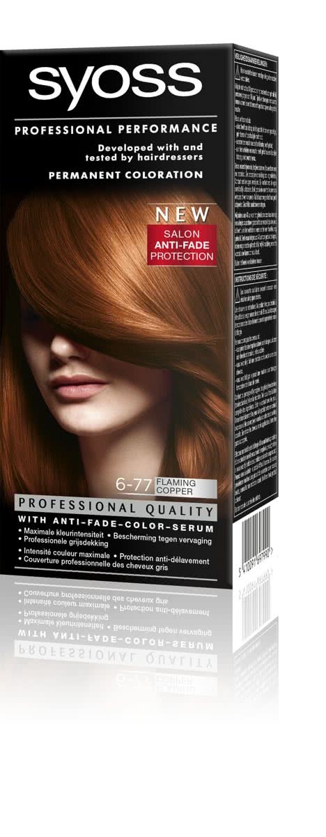 Syoss Professional Performance Haarverf 6 77 Flaming Copper
