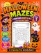 Halloween Mazes for Kids Ages 6–8: 100 Easy Large Print Mazes with Solutions and 11 Halloween Coloring Pages