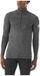 Millet Carline Warm 1/2 Zip Manches Longues Couche de Base Gris L-XL Homme