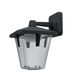 Osram ENDURA STYLE Lanterne Classique Bas 10 W LED Noir, Transparent