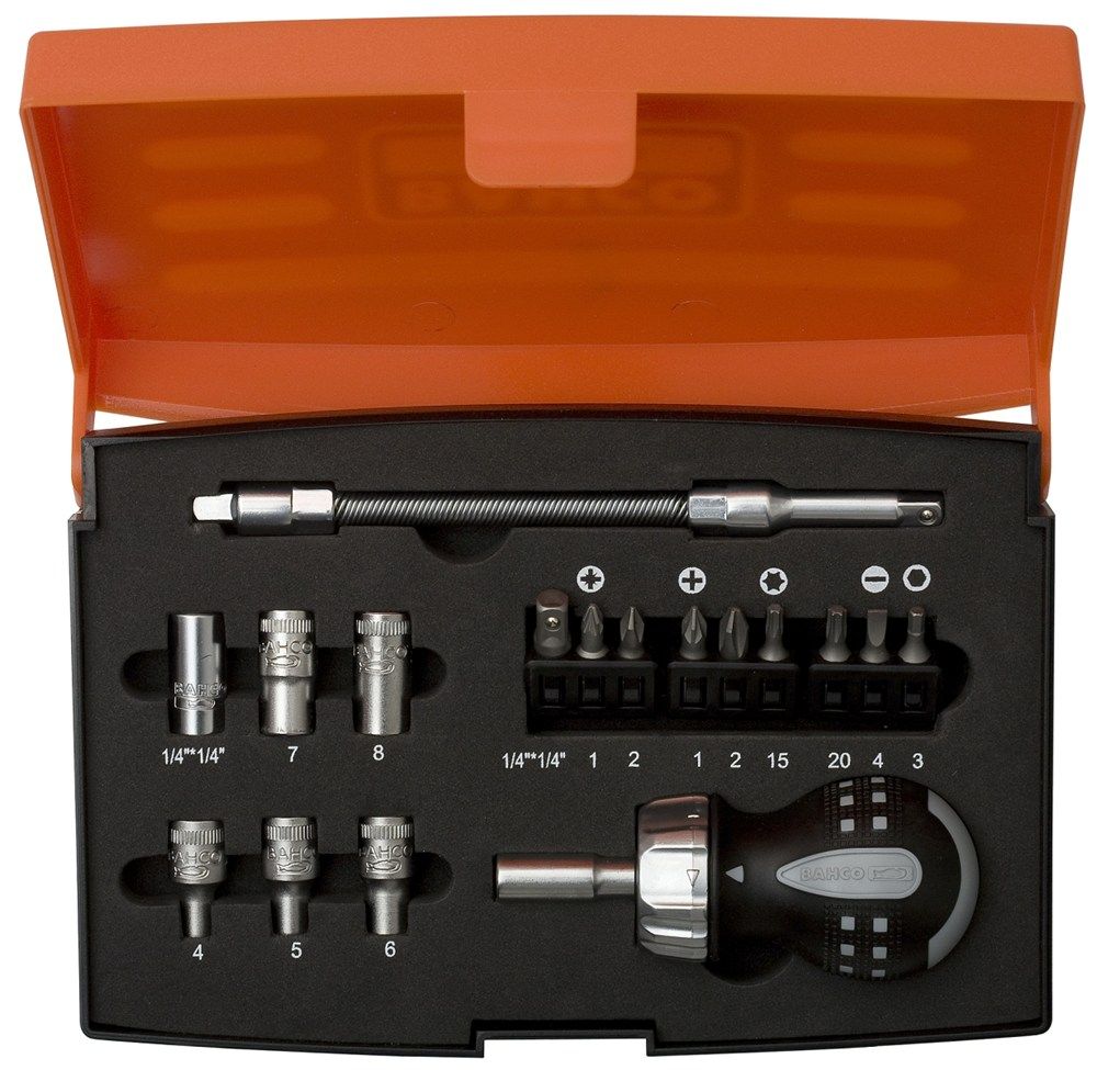 Bahco Stubby Ratelschroevendraaier - 7314150128921