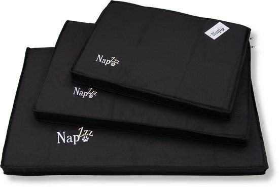 Keddoc Napzzz Benchkussen Waterafstotend Zwart - 75 x 47 cm