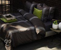 HnL Refined Torres Dekbedovertrek - Eenpersoons - 140x200/220 cm - Bruin