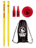GoSports Tipsy Toss Game Set - Flying Disc Bottle Drop Yard Game - Kies Pro of Standaard