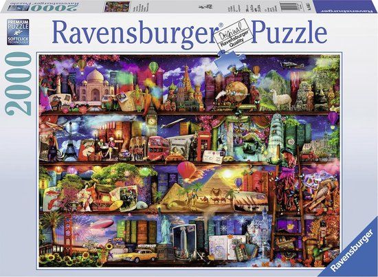 Ravensburger Aimee Stewart World of Books Puzzle - 2000 Pieces