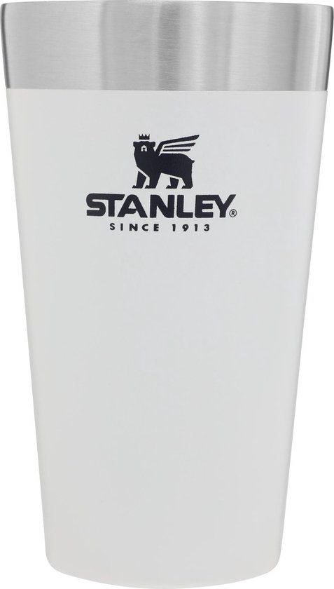 Stanley The Stacking Beer Pint 0,47l - Polar - RVS - Koffie-to-go beker