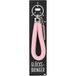Depesche porte-clés symbole de chance tissu et métal pour clé de voiture.