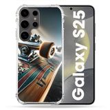 Cokitec Samsung Galaxy S25 Skateboard Versterkte hoes