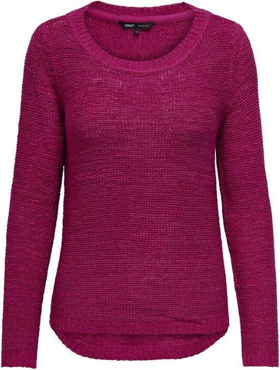 ONLY ONLGEENA XO L/S PULLOVER KNT NOOS Women's Sweater - Size XL - Granita
