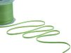 Furlanis - Dubbel satijnen lint, Italiaanse stof - appelgroen, 3 mm x 50 m
