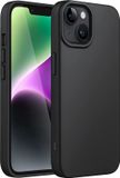 My Case telefoonhoesje geschikt voor Apple iPhone 14 Plus hoesje siliconen - backcover - optimale bescherming - zwart