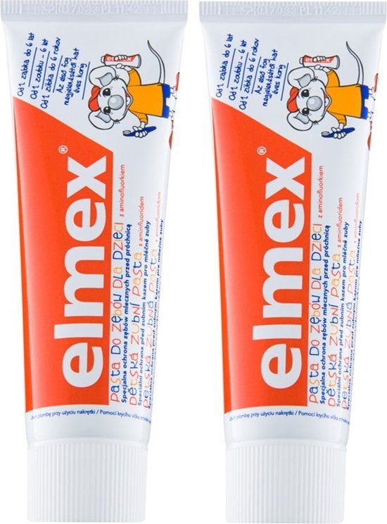 Elmex Kids Duopack Toothpaste 2 x 50 ml