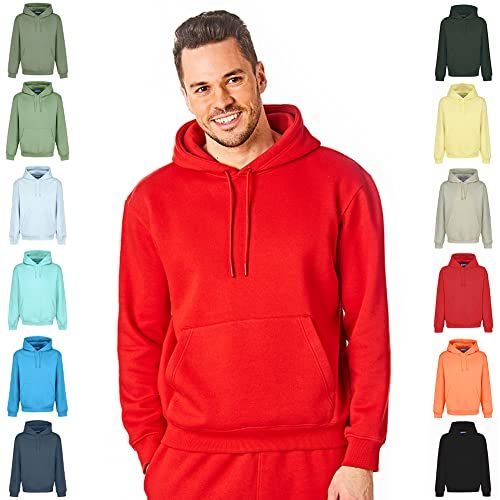 Ript Performance Essentials RCSWT763 Heren Trui met Capuchon - Rood - Maat L