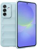 Techsuit Hoesje geschikt voor Samsung Galaxy A36/A56 - Magic Shield Silicone Back Cover - Blauw
