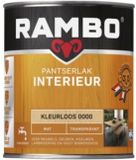 Rambo Pantserlak Interieur - Transparant Mat - 0.25L
