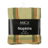 Mica Decorations servet Ravi (set van 4)