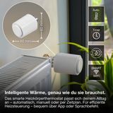 OSRAM SMART+ WIFI radiatorthermostaat, IP20, kunststof, wit, verpakking van 3