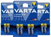 Varta Longlife Power Alkaline Batterijen AAA - 3 x 4 stuks - Voordeelverpakking