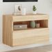 Maison Exclusive - Meuble TV avec éclairage LED, chêne Sonoma, 60x30x40 cm