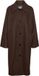 Noisy may Nmalicia Carcoat Noos 27037877 Chocolate Brown Melange Dames Maat S