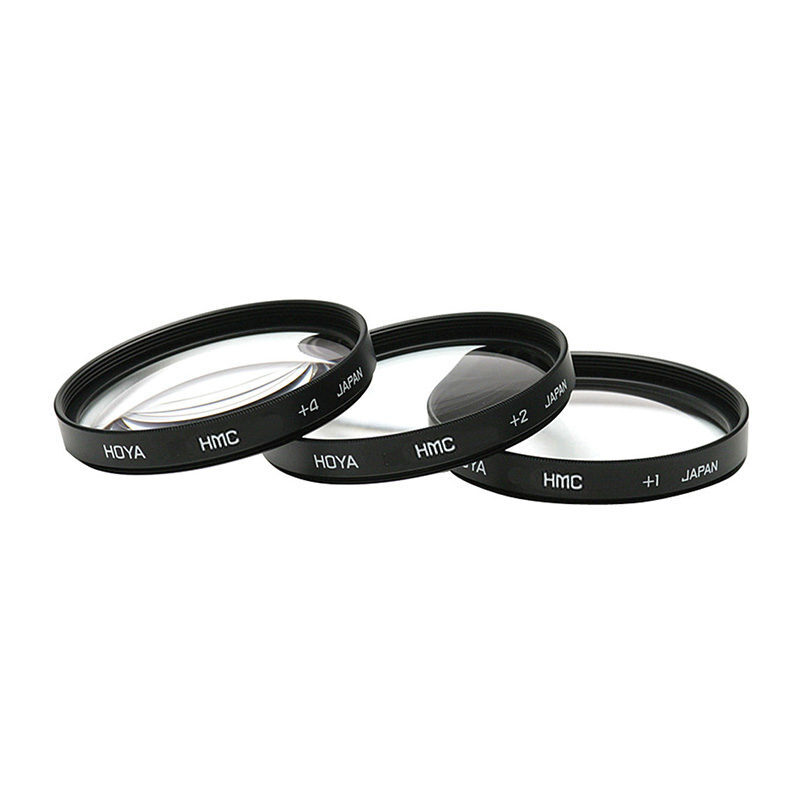 HOYA 62mm Close-Up Set +1 +2 +4 II HMC