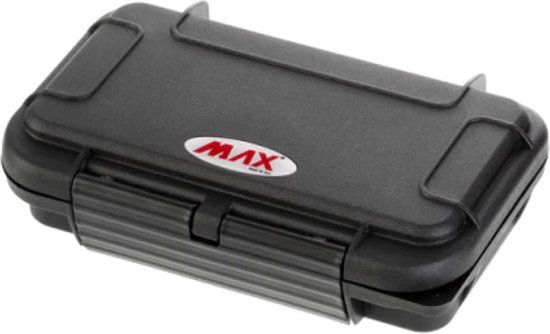 TechnoPack Grip 001 Actioncam Case - Black - IP67 - 17.5 x 11.5 x 4.7 cm - Plastica Panaro MAX001S