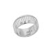 JOOP! Bague pour femme en argent sterling 925, sertie de zircones synthétiques, blanche, livrée dans un coffret cadeau.