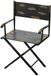 Design Toscano Schaal metalen regisseursstoel