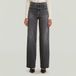 G-Star Deck 2.0 High Loose Wmn Jeans Dames 28/30 Worn in Black Sacramento