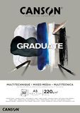 Canson Graduate Mix Media Schetsblok Grijs A5
