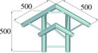 Alutruss BILOCK BQ2-PAL31H 3-way Corner 90°