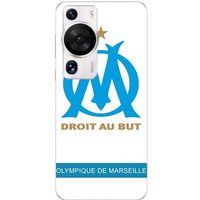 Huawei P60 Pro logo om olympique de marseille blanc fond Maniacase
