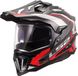 LS2 MX701 Explorer C Frontier II Rood 06 Adventure Motorhelm - Maat XS - Helm