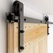 Système de porte coulissante - Rail de 200 cm avec une capacité de charge maximale de 120 kg