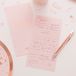 Ginger Ray HN-835 Blush Hen Cartes de Conseil