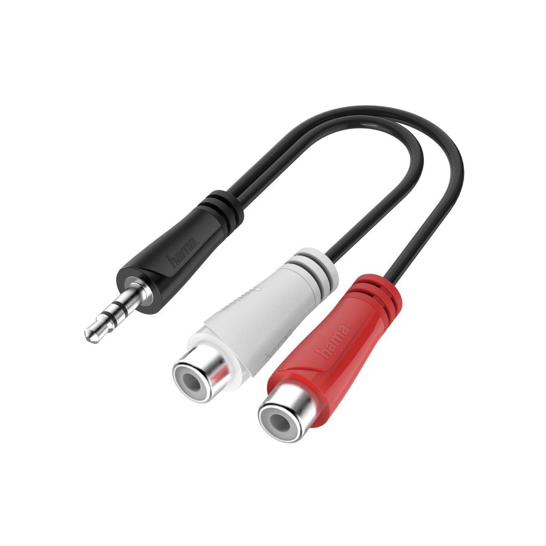 Hama 00200350 Audio kabel zwart 0,15m