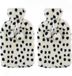 Koopman International Bouillotte - 2x - 2L - Blanc - Avec Housse