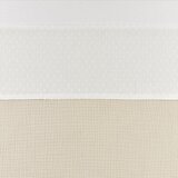 Meyco Baby Plume Ledikant Laken - Offwhite - 100x150cm