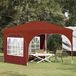 Prolenta Maison Exclusive Pop-up partytent, 290 x 290 x 245 cm, terracotta