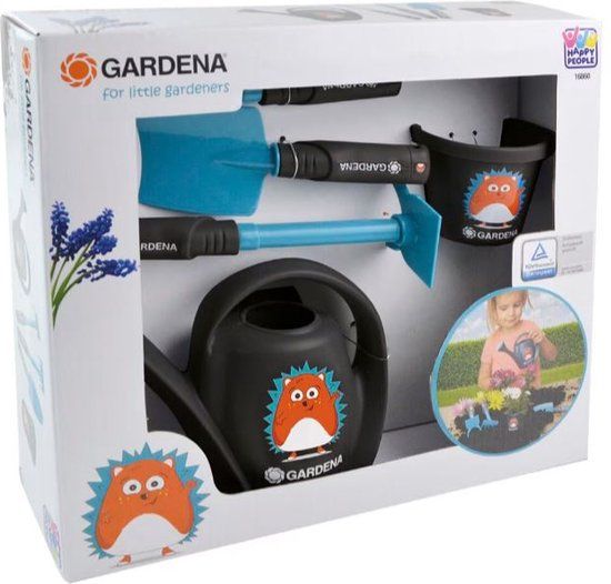 Overig Gardena Kindertuinset Egel - Grijs en blauw